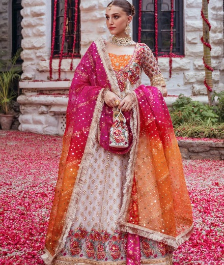 Zainab Chottani Mehndi dress
